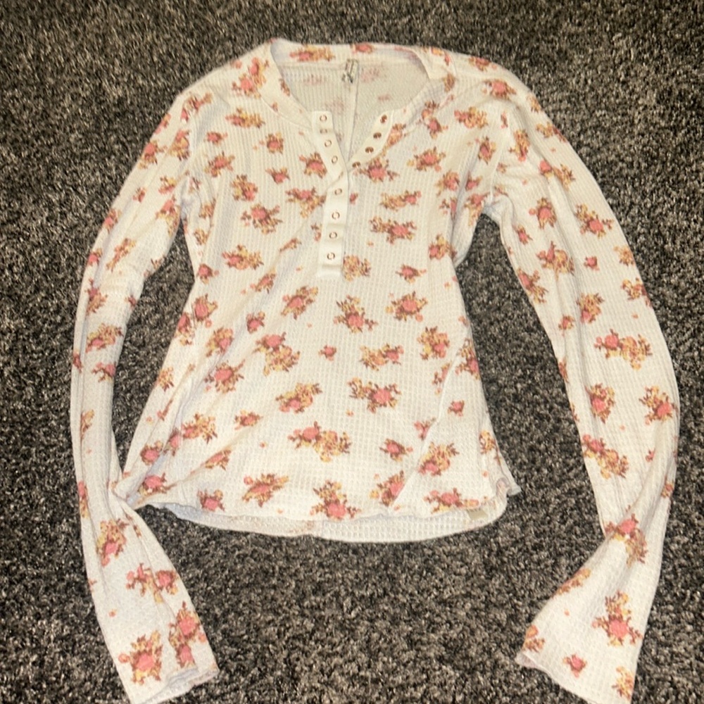 Free people floral thermal - Picture 2 of 3